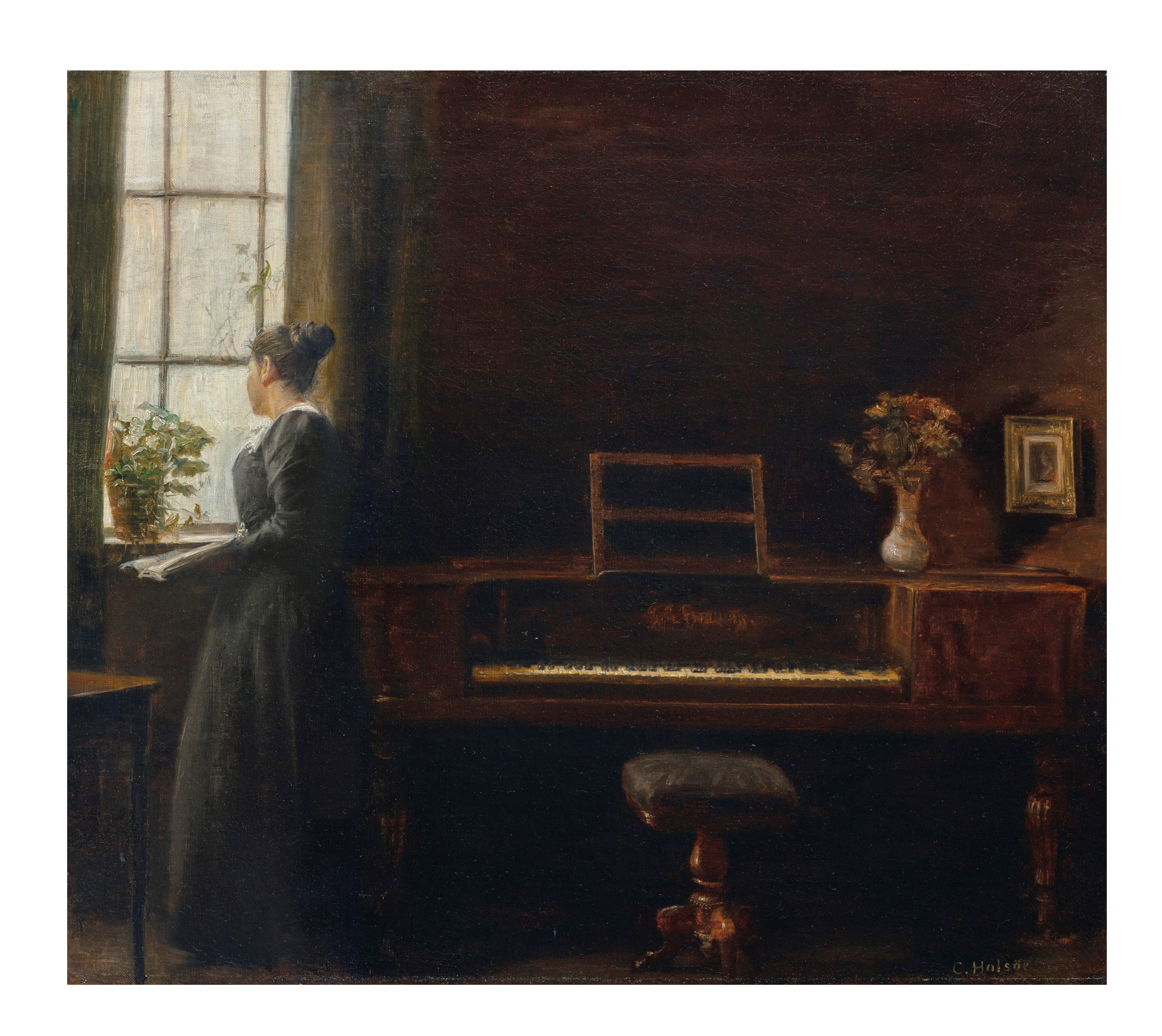 CARL VILHEM HOLSØE (DANISH, 1863-1935)