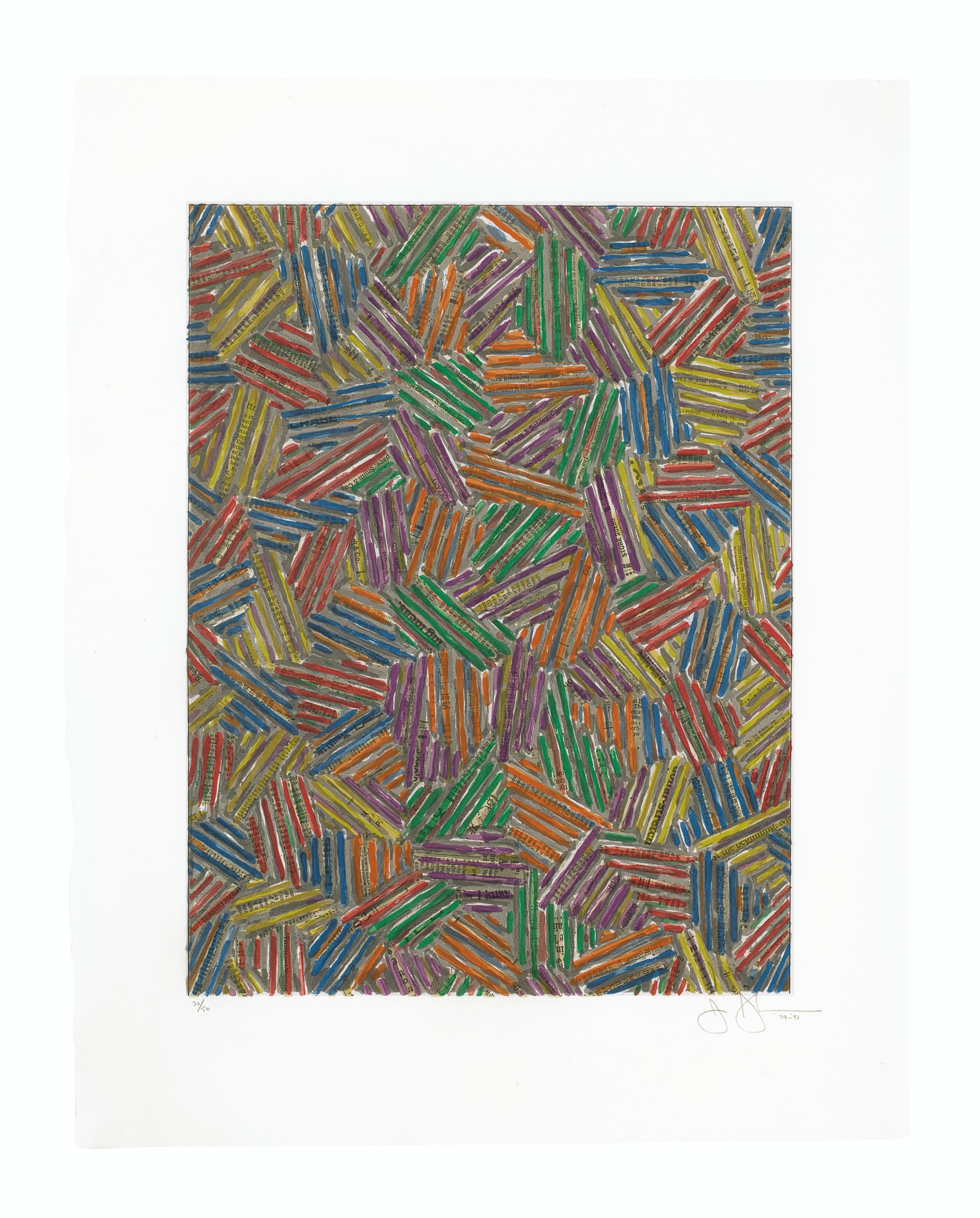 JASPER JOHNS (B. 1930)