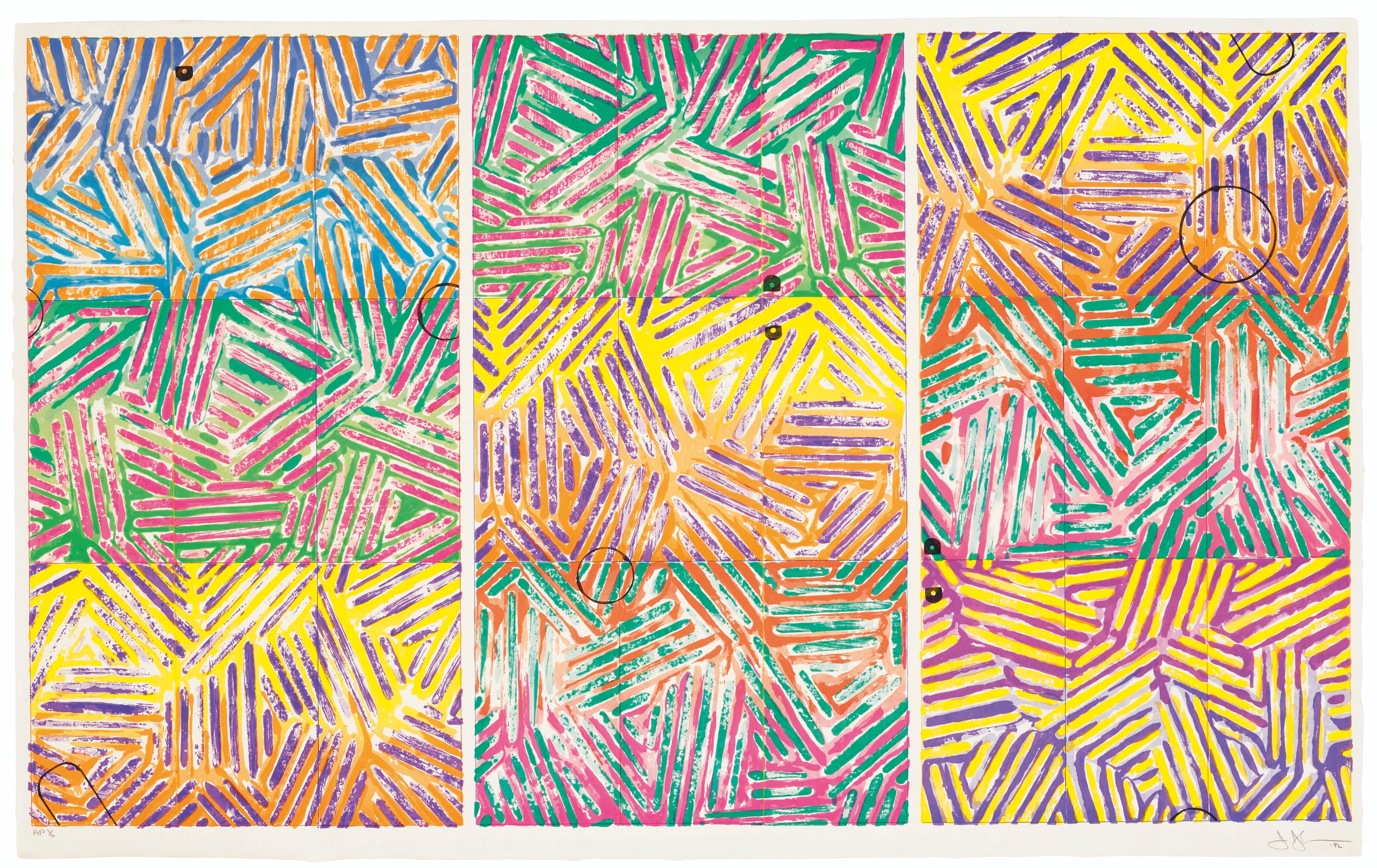 JASPER JOHNS (B. 1930)