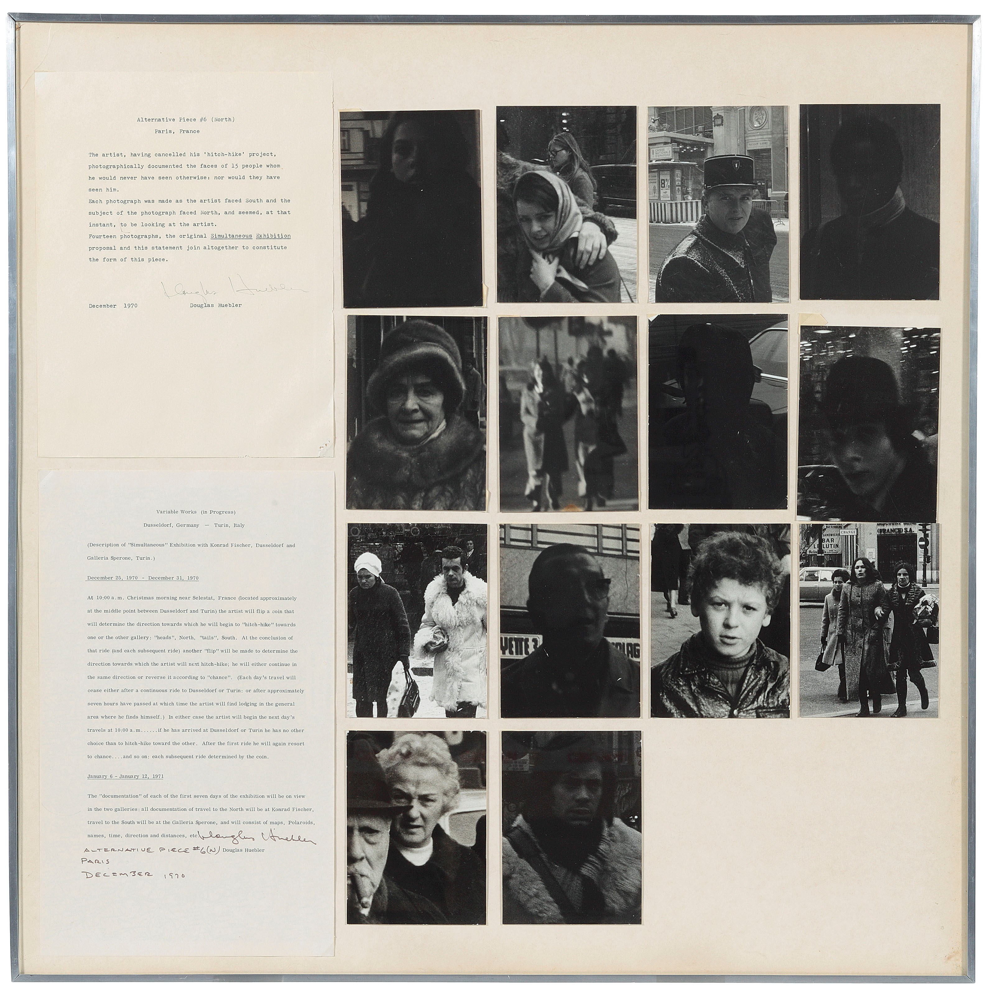 Douglas Huebler (1924-1997)