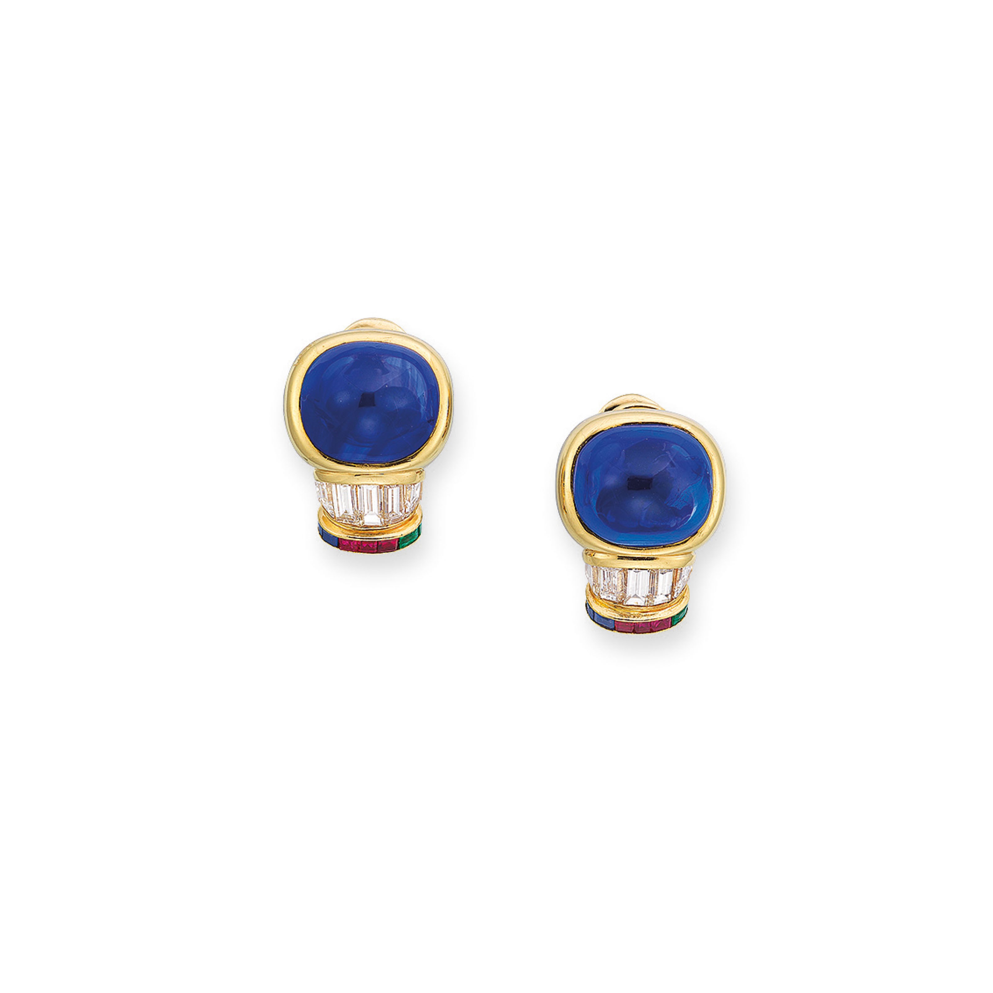 MULTI-GEM EARRINGS, BULGARI
