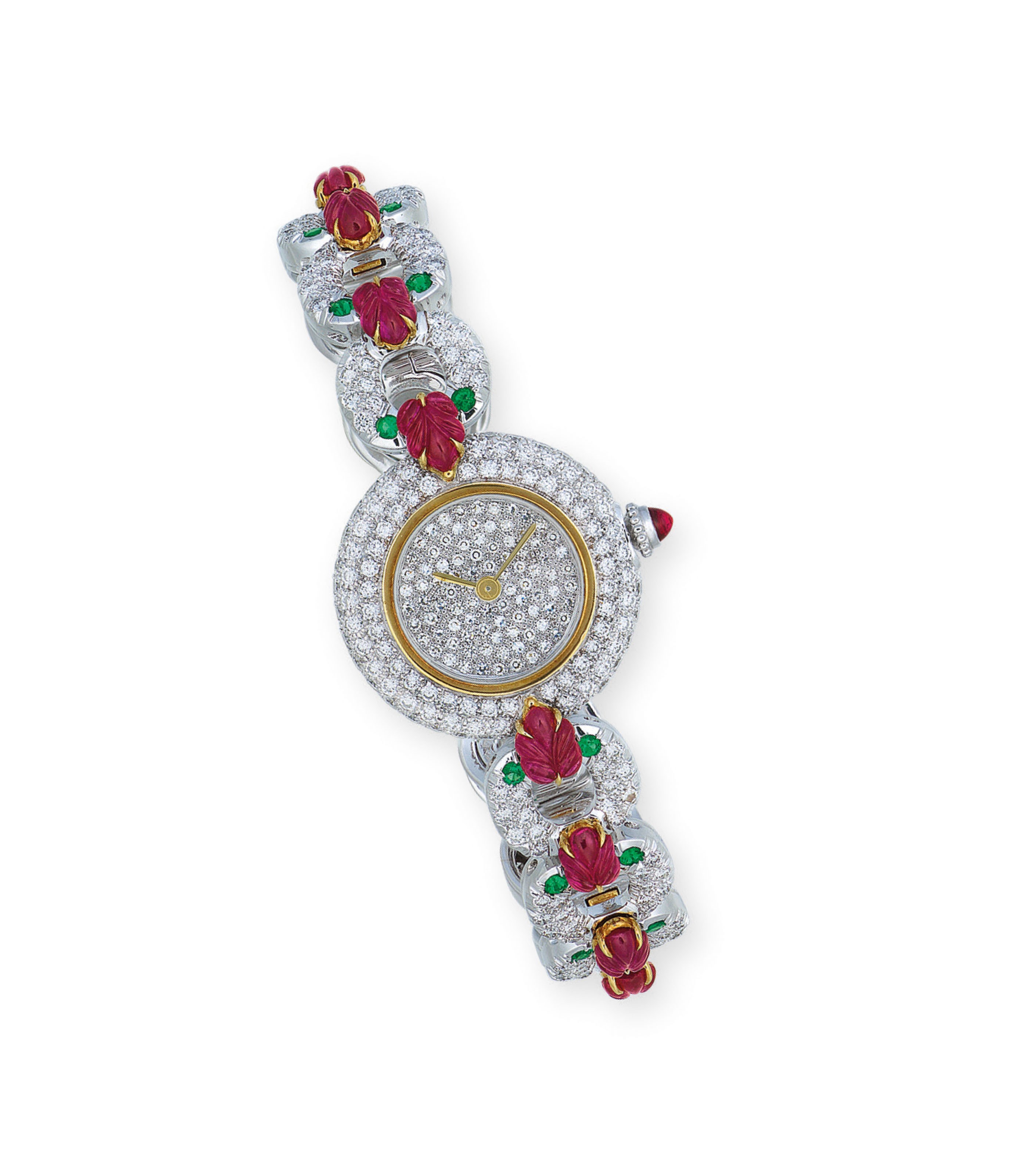 MULTI-GEM WRISTWATCH, CARTIER