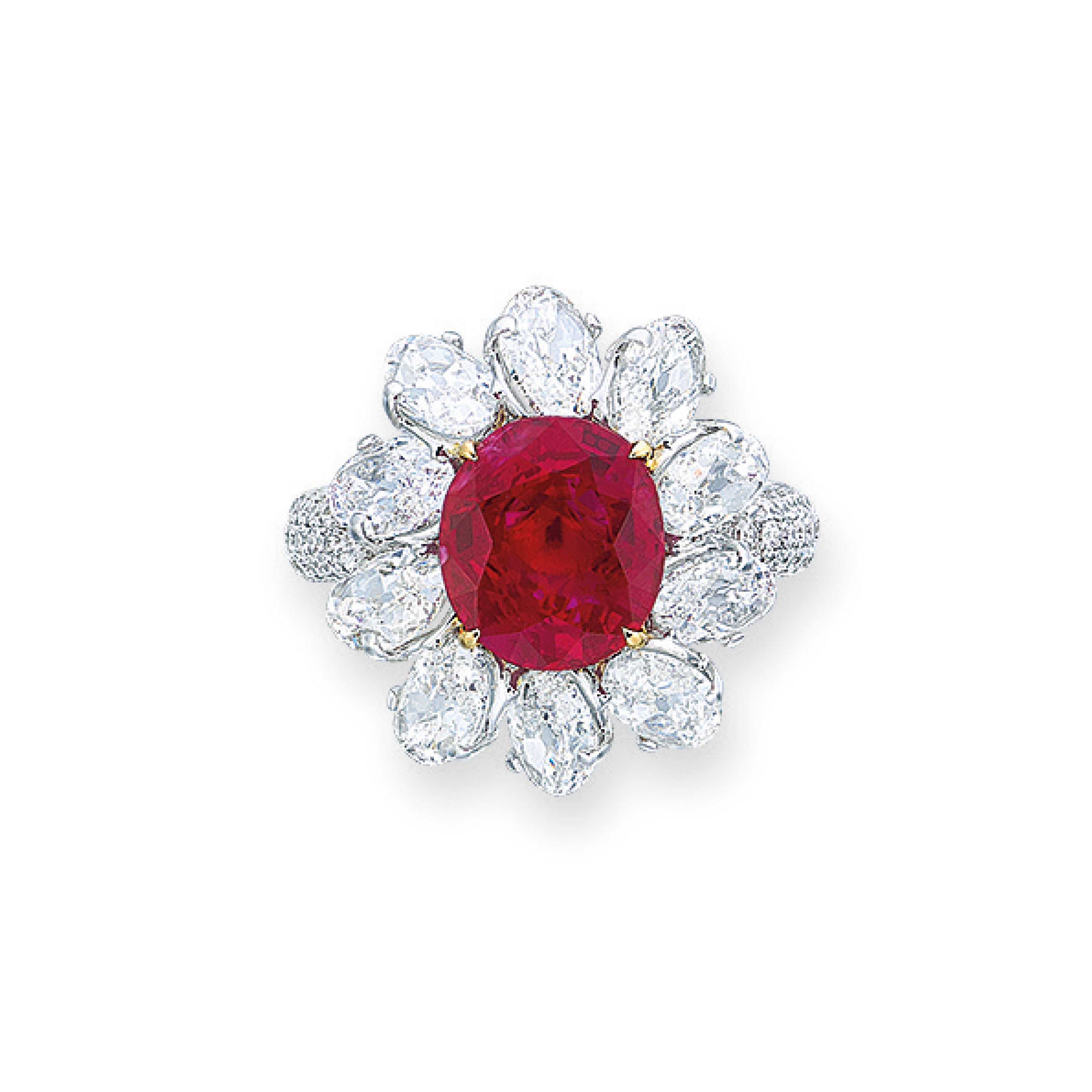 RUBY AND DIAMOND RING