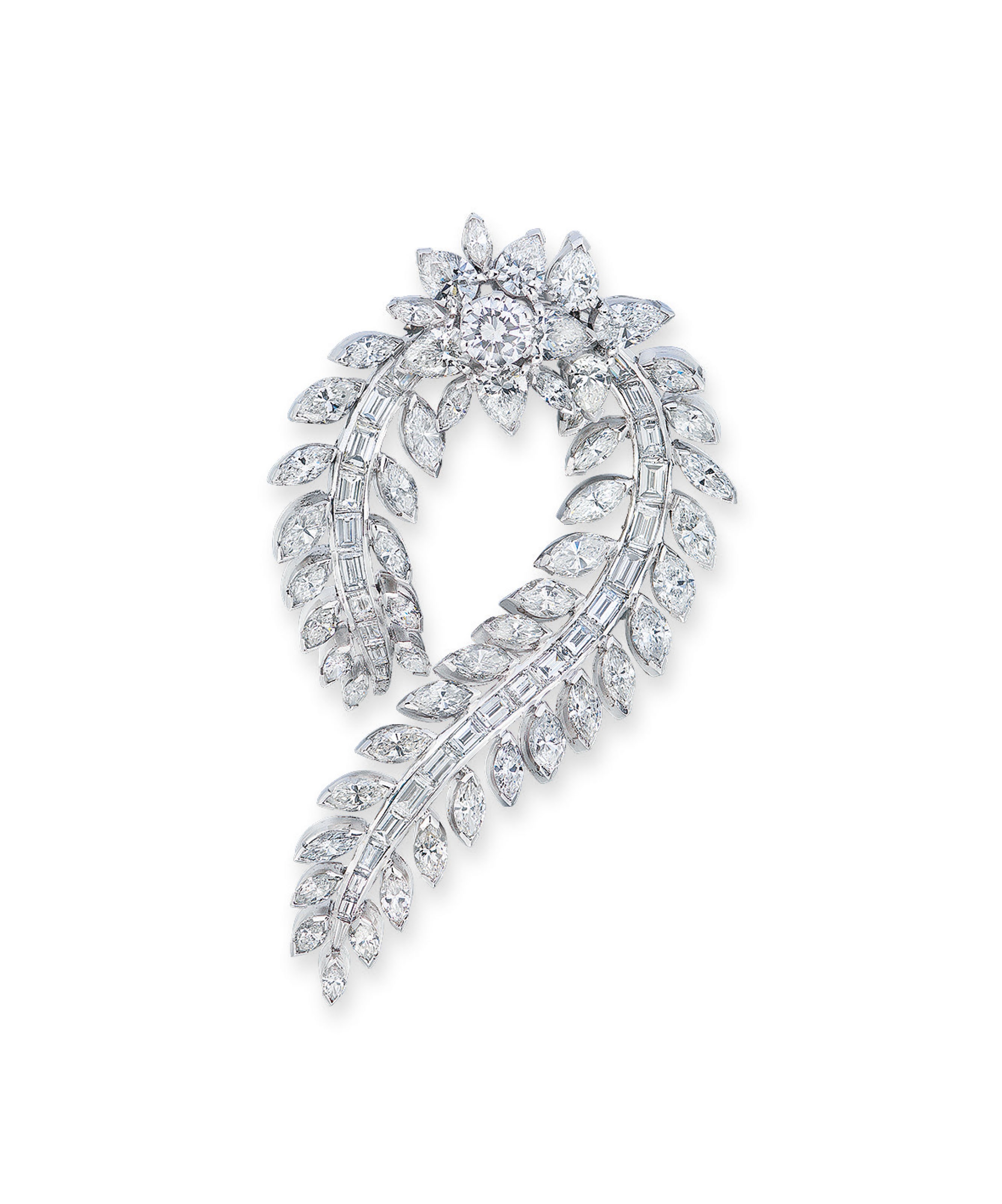 DIAMOND BROOCH