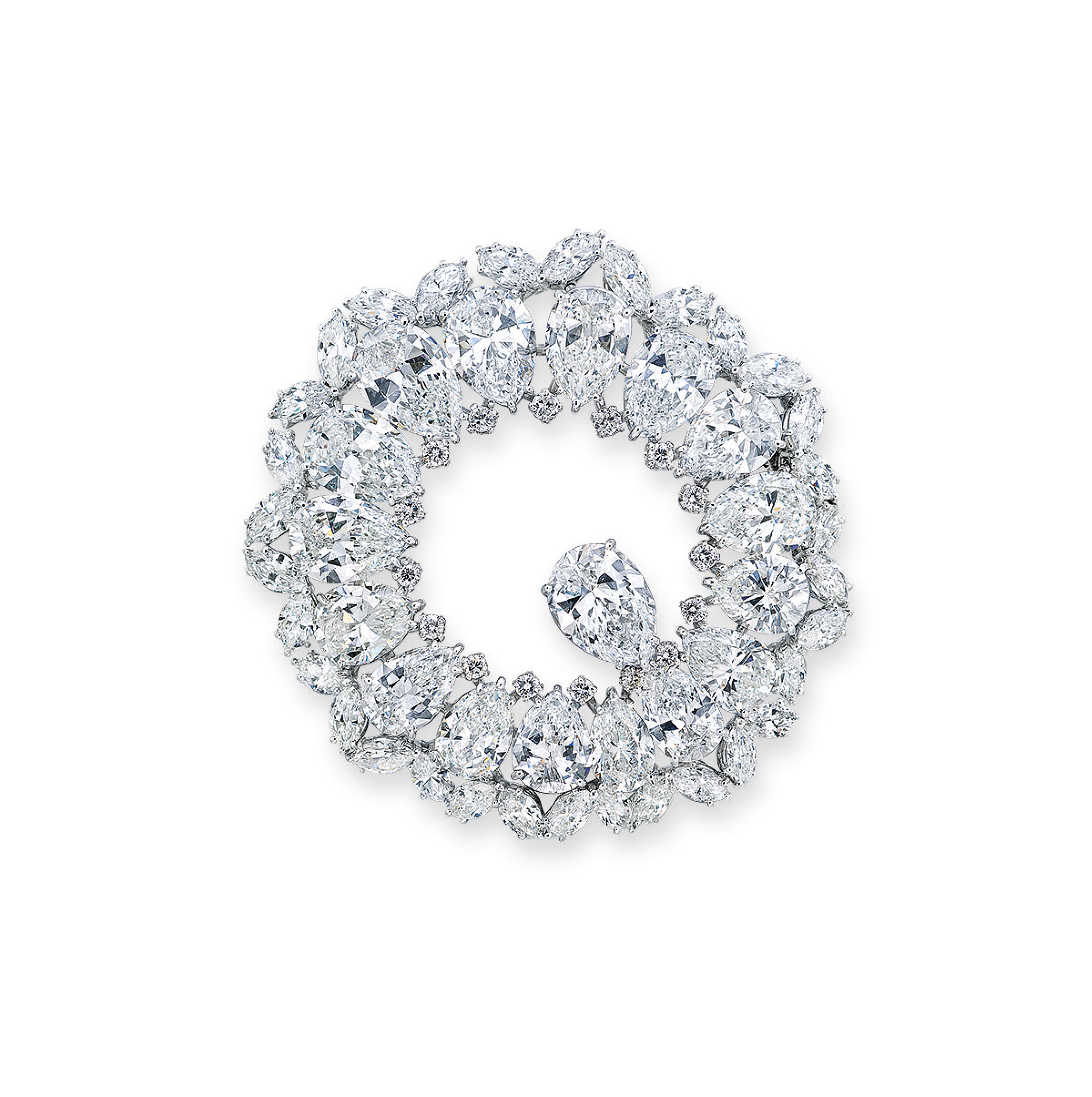 DIAMOND BROOCH, HARRY WINSTON