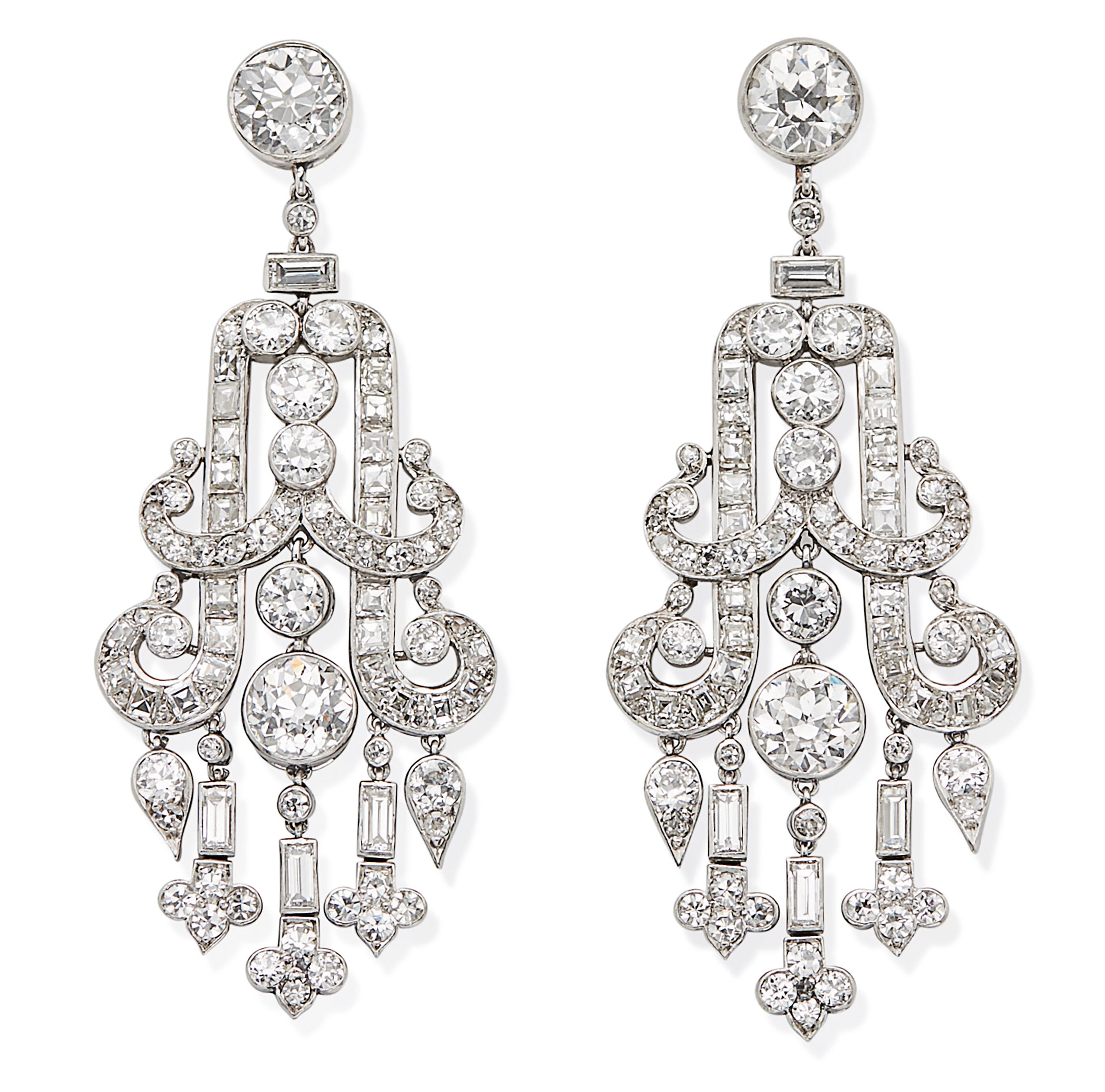 BOUCLES D'OREILLES DIAMANTS