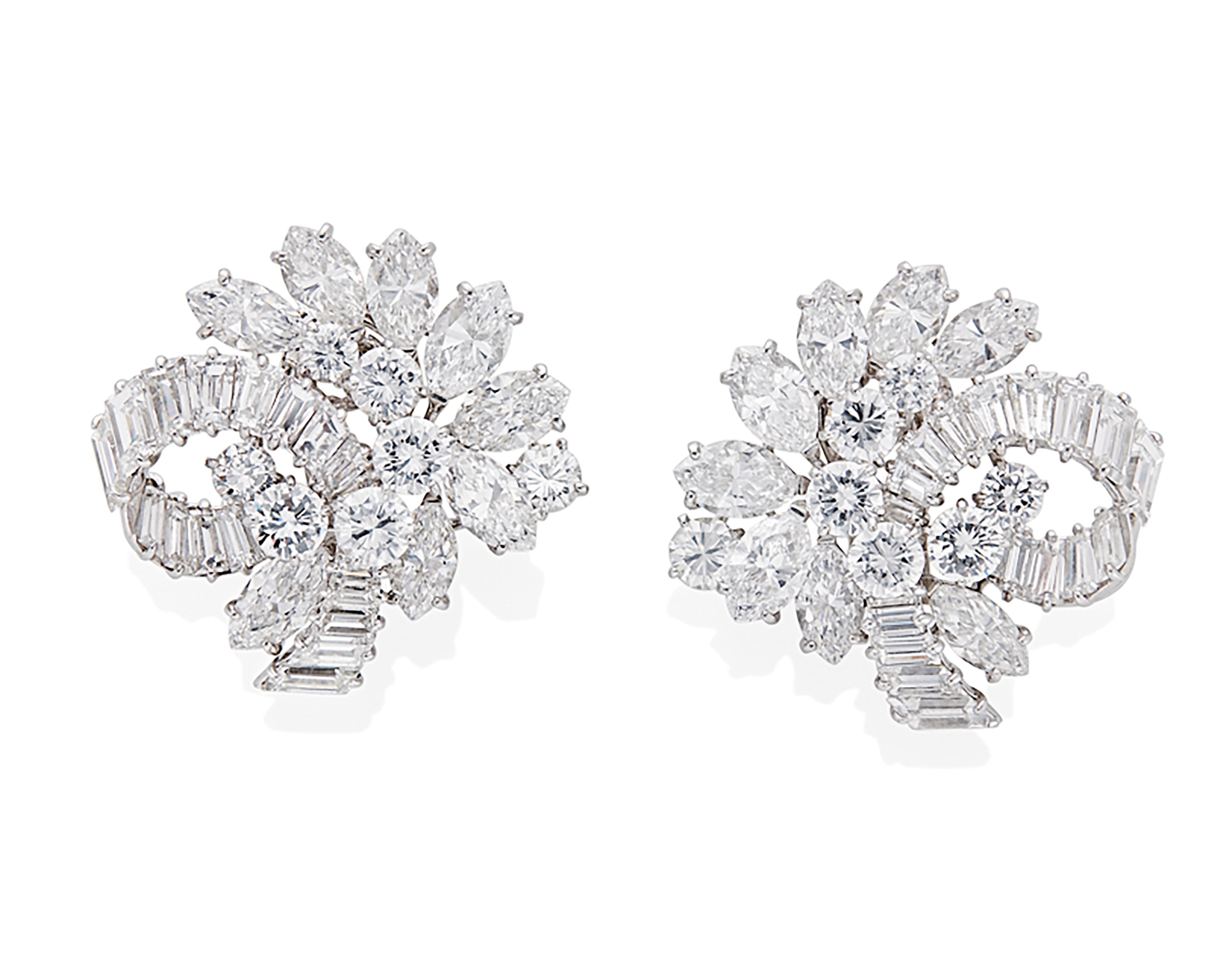 BOUCLES D'OREILLES DIAMANTS