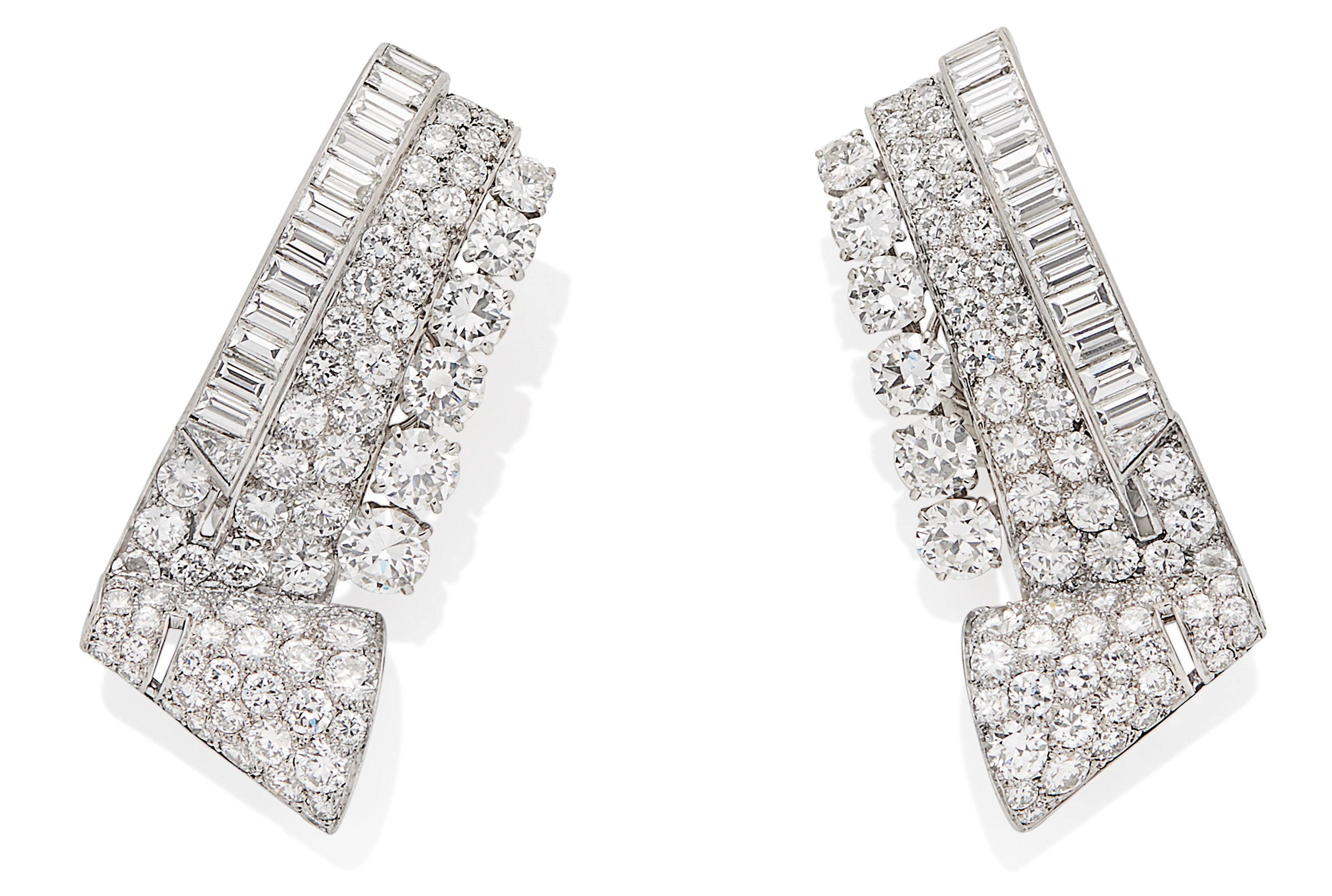 BOUCLES D'OREILLES DIAMANTS
