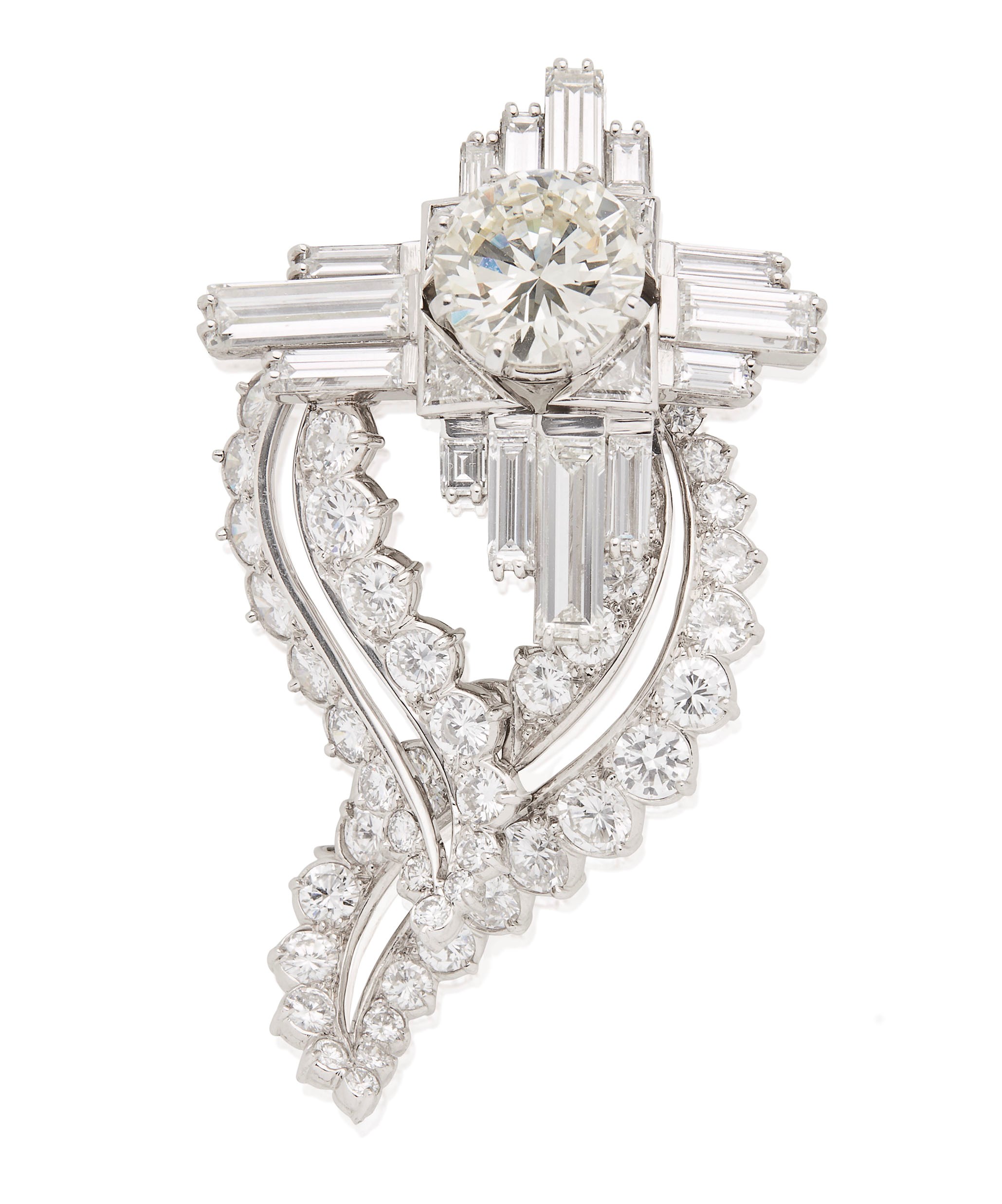 BROCHE DIAMANTS