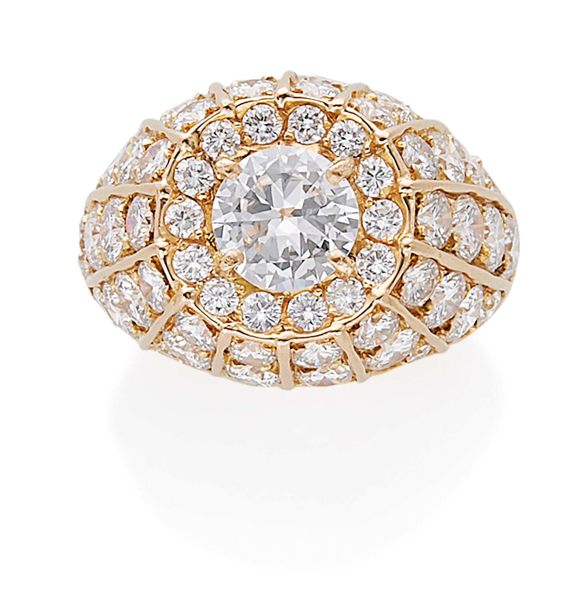 BAGUE DIAMANTS, FRED