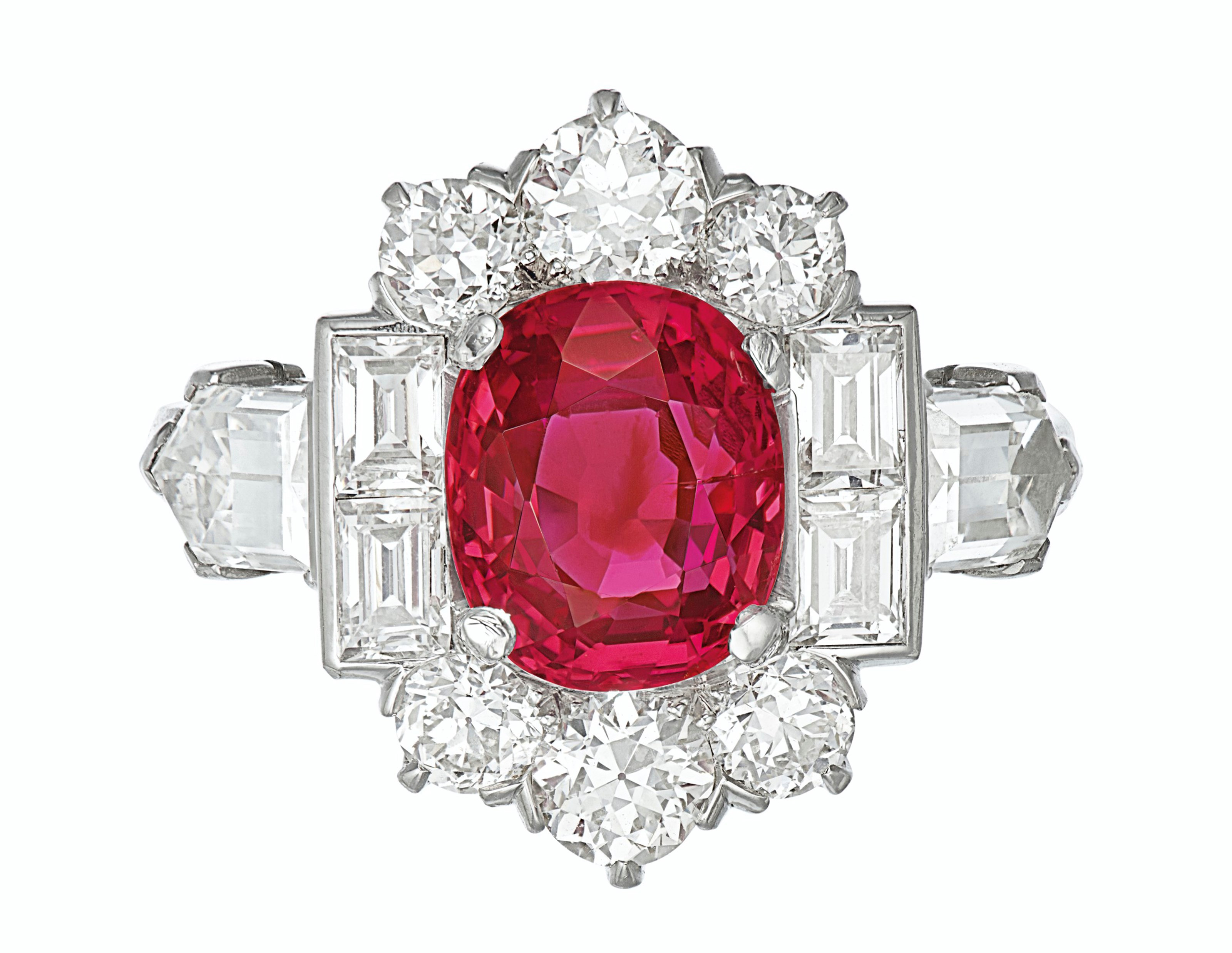 RUBY AND DIAMOND RING