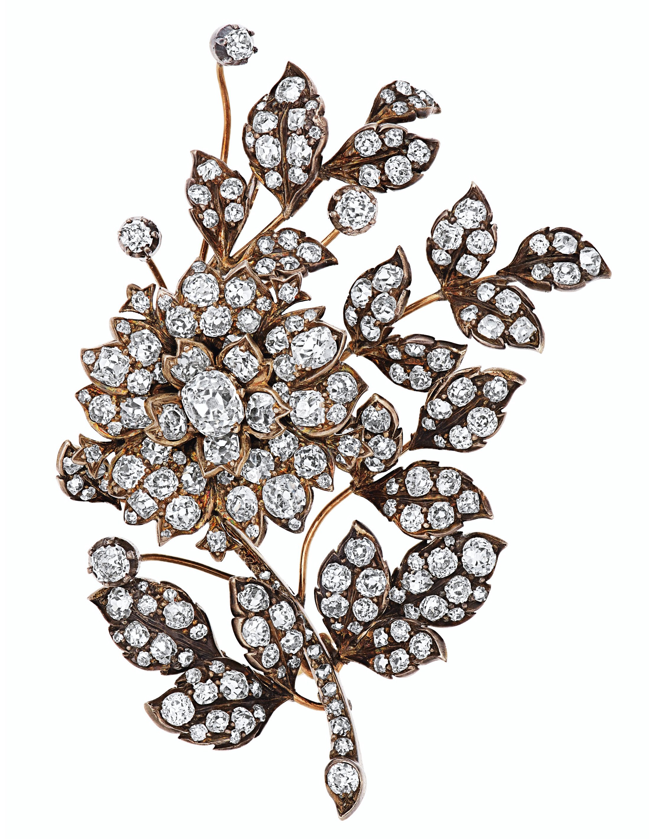 ANTIQUE DIAMOND BROOCH