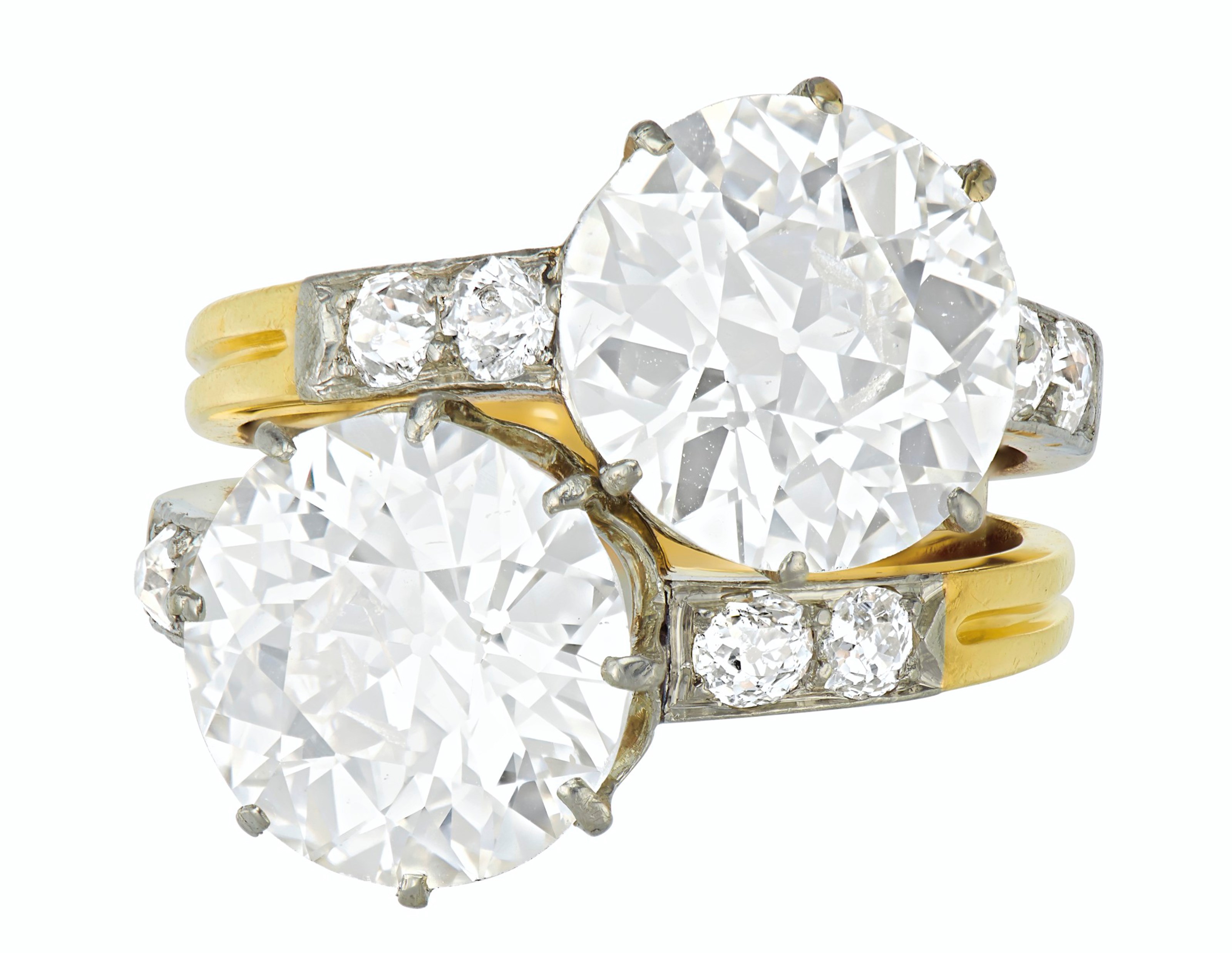 TWIN-STONE DIAMOND RING