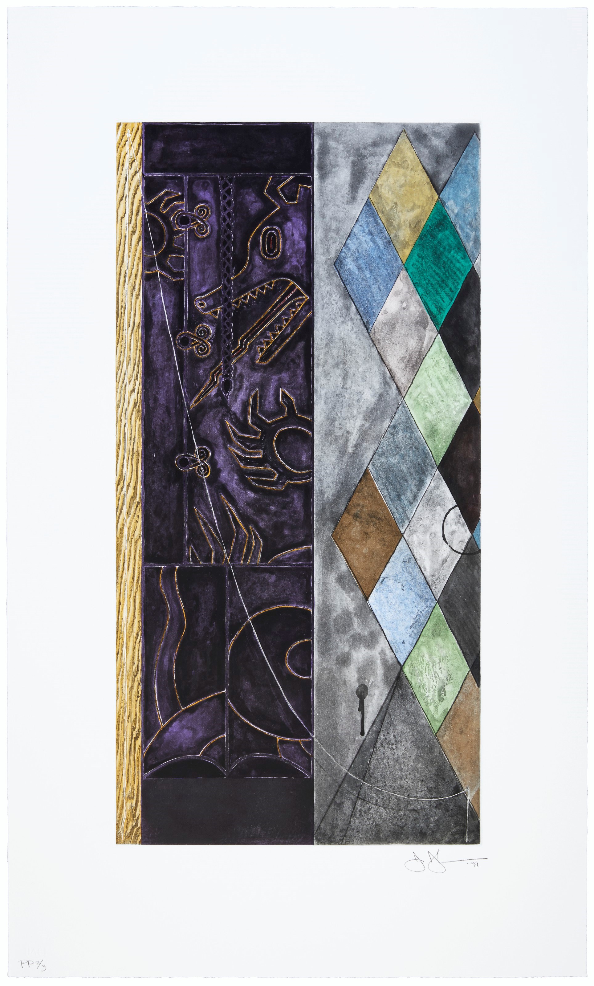 JASPER JOHNS (B. 1930)