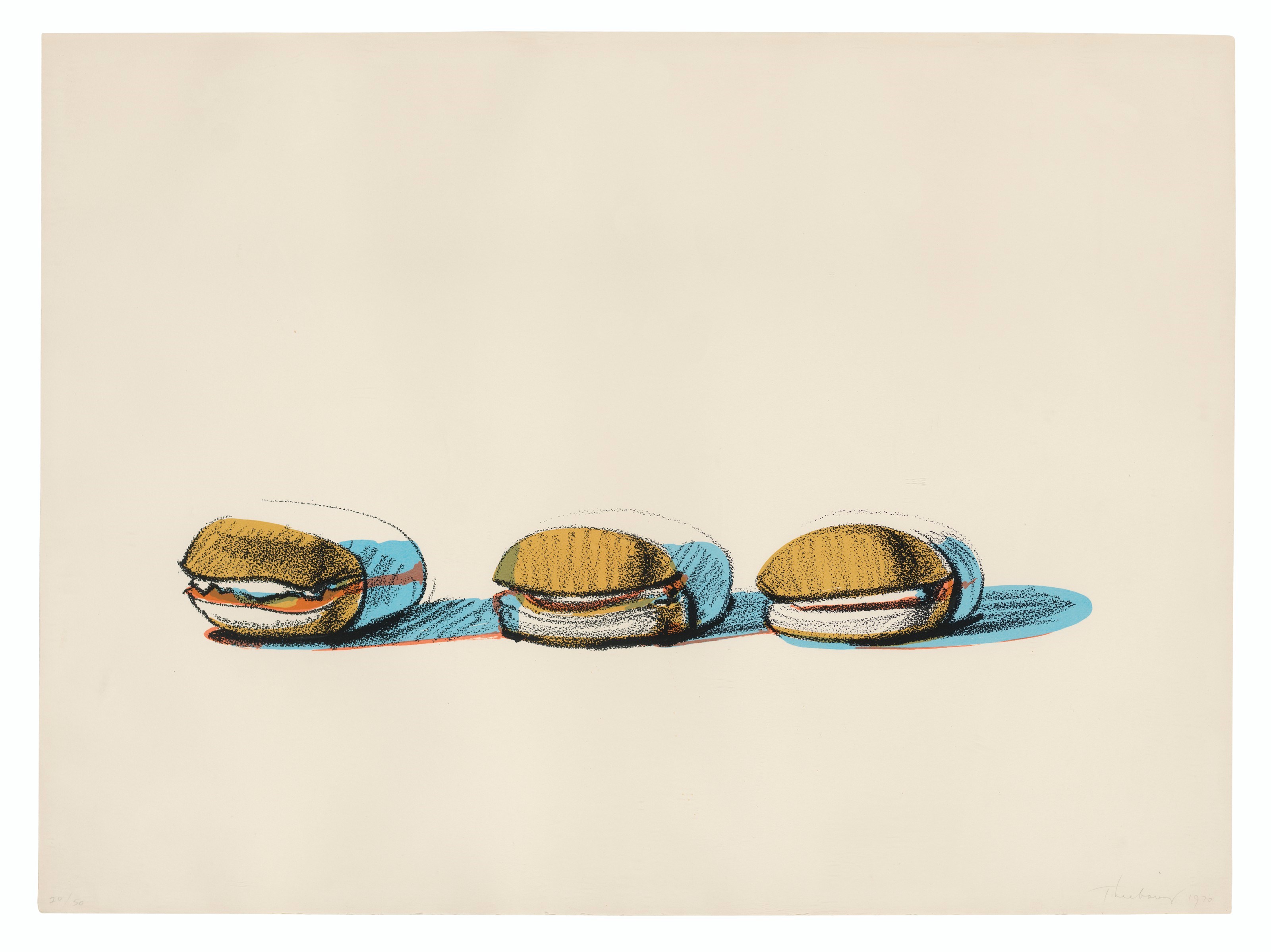 WAYNE THIEBAUD (B. 1920)