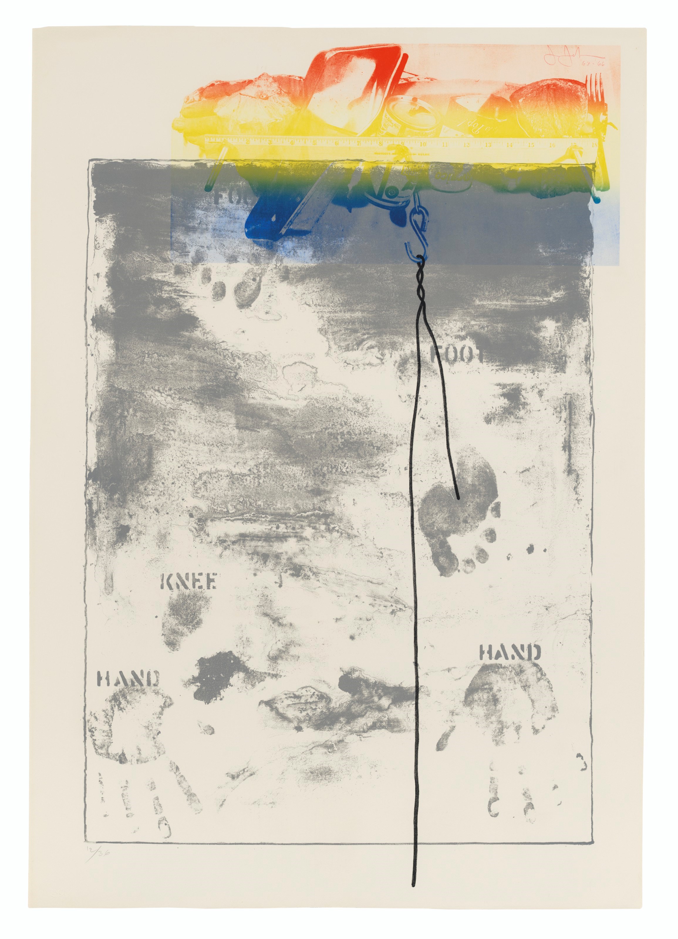 JASPER JOHNS (B. 1930)