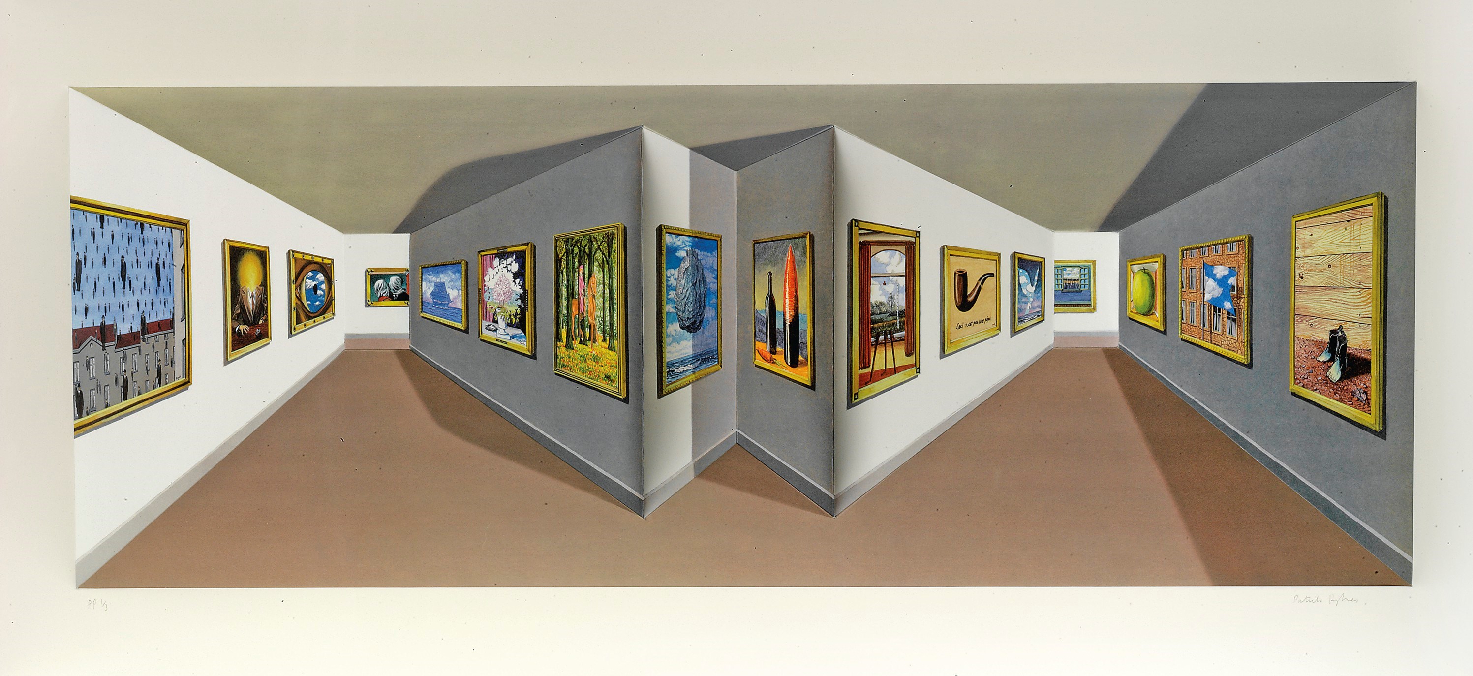 PATRICK HUGHES (B. 1939)