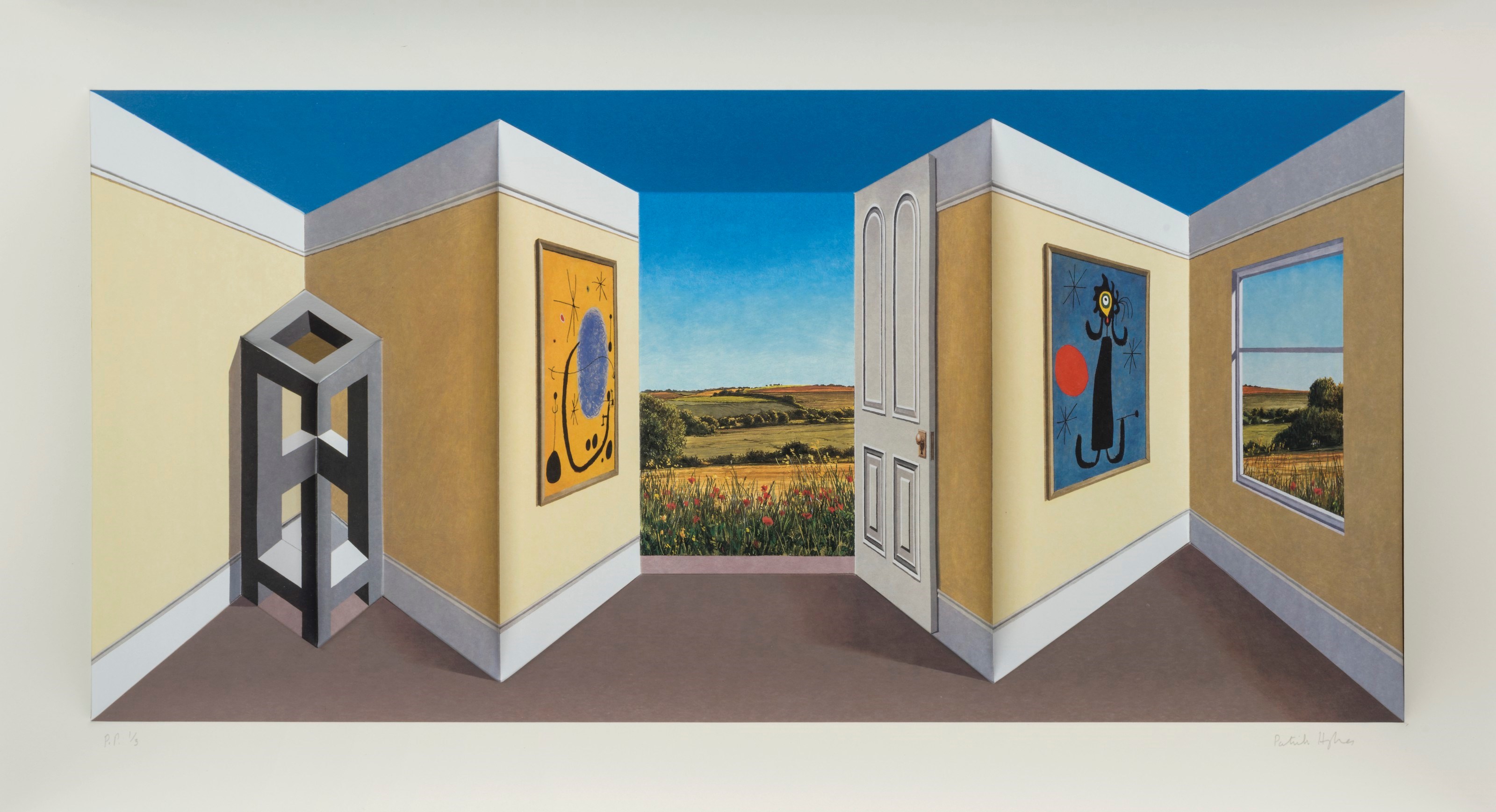 PATRICK HUGHES (B. 1939)