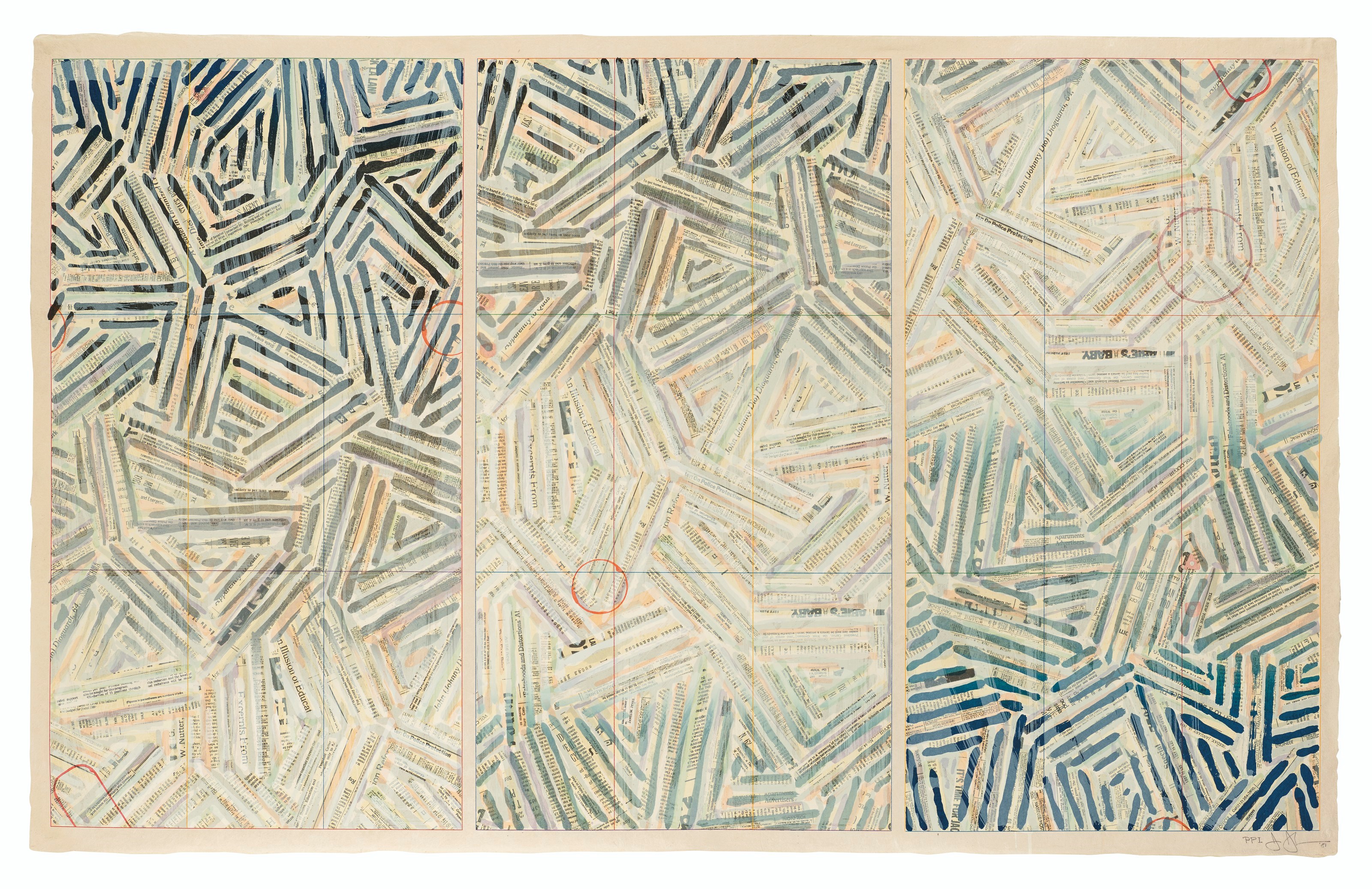 JASPER JOHNS (B. 1930)