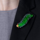 MULTI-GEM BROOCH