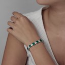 EMERALD AND DIAMOND BRACELET