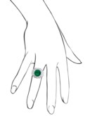 EMERALD AND DIAMOND RING, BULGARI