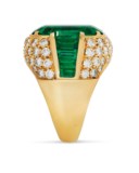 EMERALD AND DIAMOND RING
