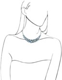 SAPPHIRE AND DIAMOND NECKLACE, GRAFF