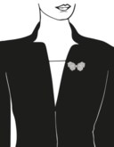 BROCHE DIAMANTS