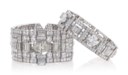 BRACELET ART DÉCO DIAMANTS