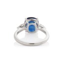 BAGUE SAPHIR ET DIAMANTS