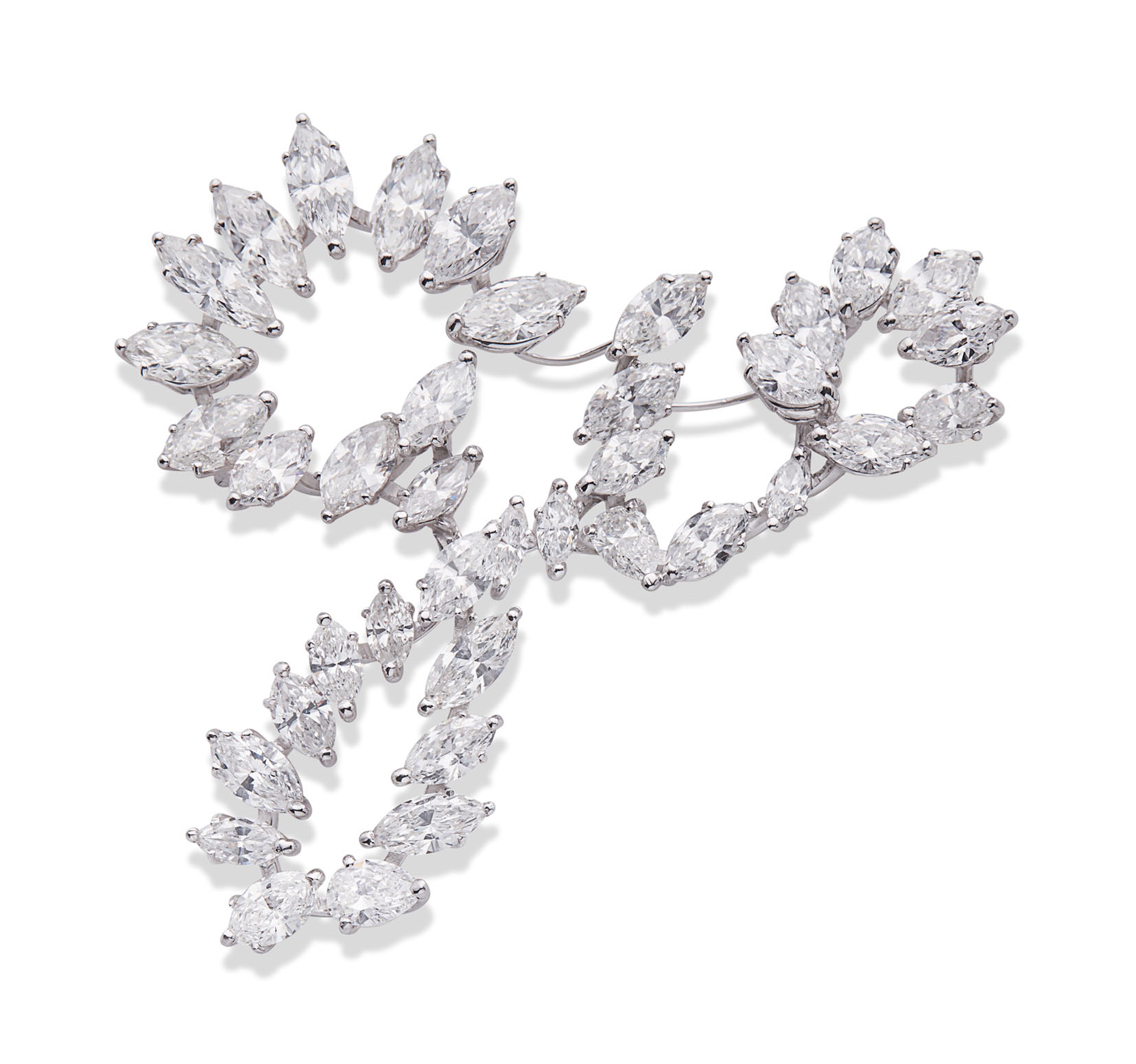 BROCHE DIAMANTS