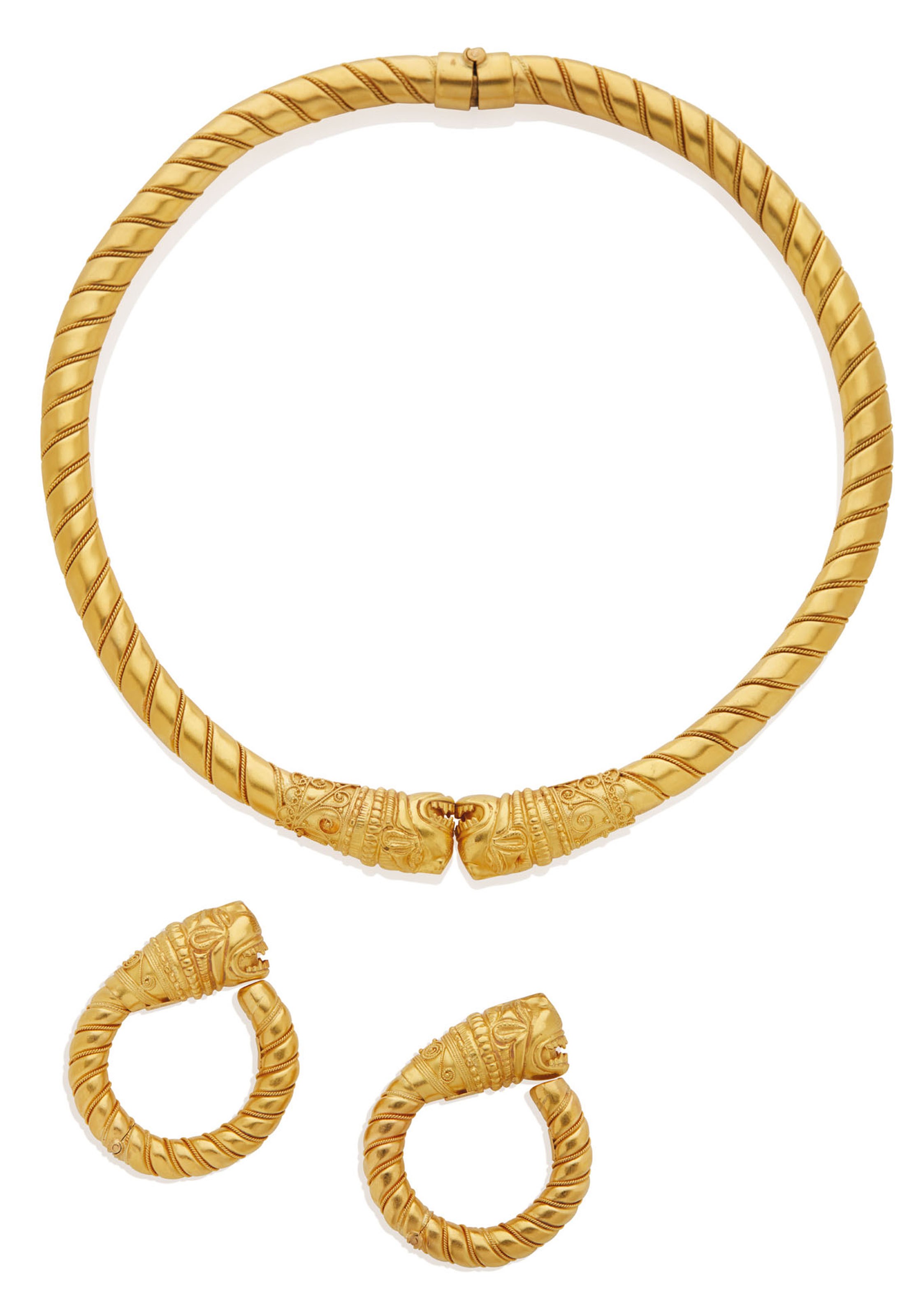 DEMI-PARURE OR, LALAOUNIS