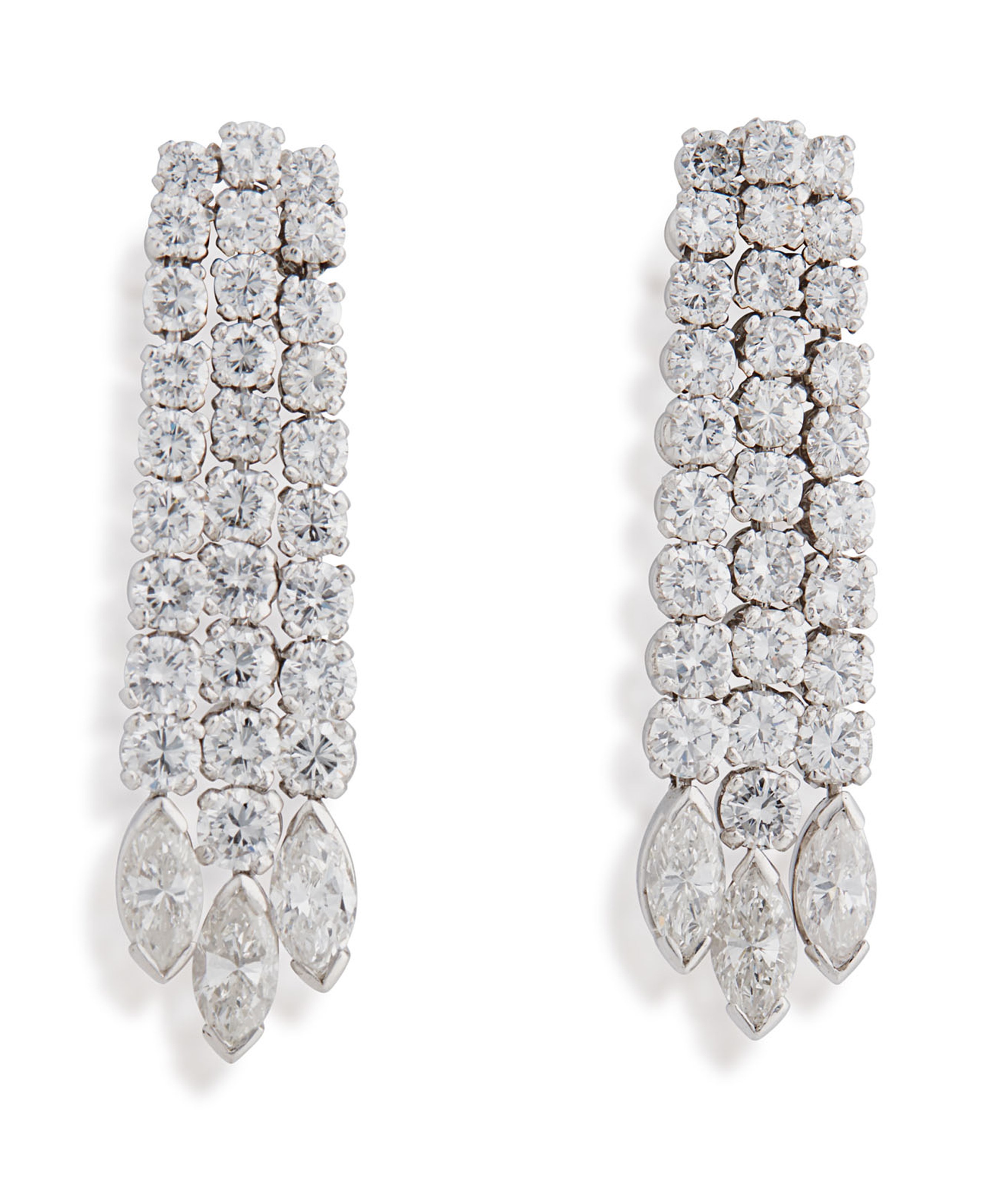 BOUCLES D'OREILLES DIAMANTS