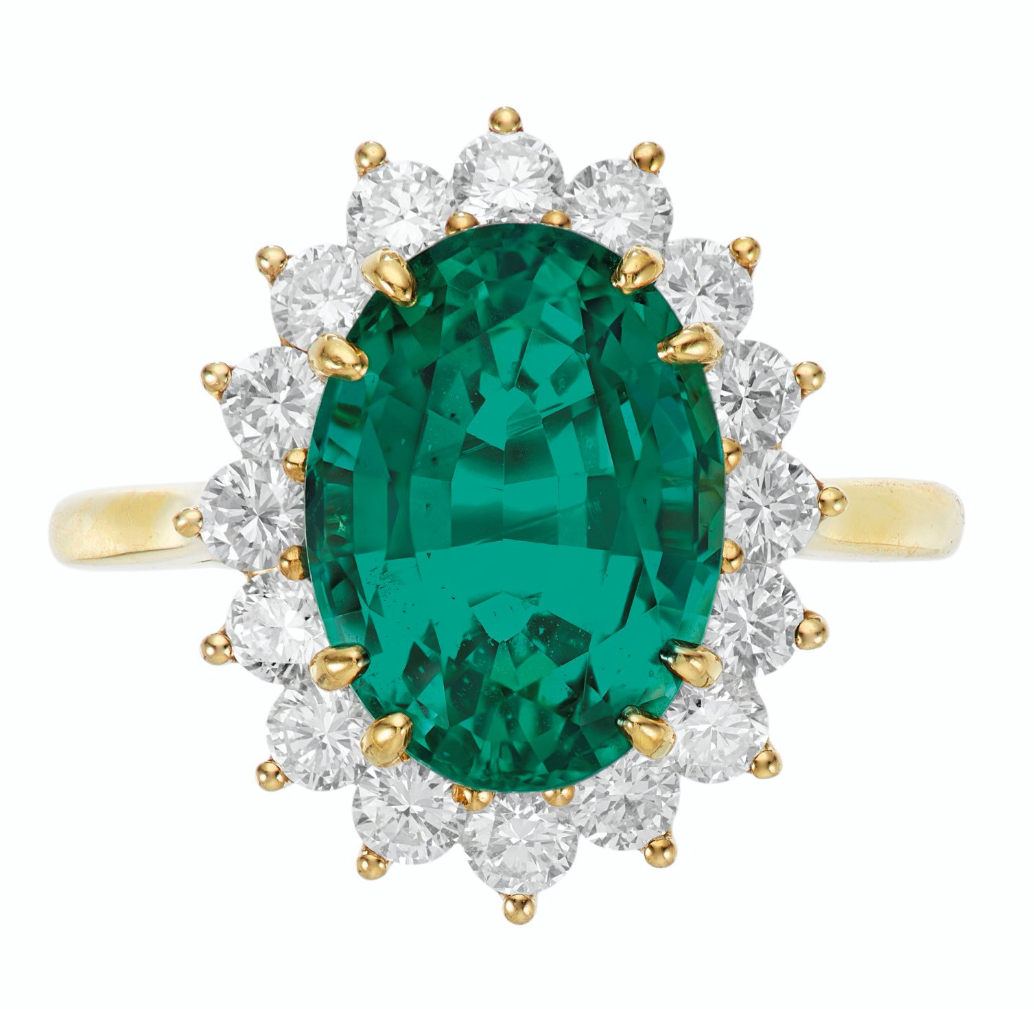 EMERALD AND DIAMOND RING, TIFFANY & CO.