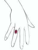 RUBY AND DIAMOND RING