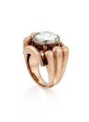 RETRO DIAMOND COCKTAIL RING