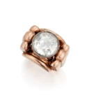 RETRO DIAMOND COCKTAIL RING