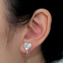 DIAMOND EARRINGS, HARRY WINSTON