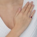 RUBY AND DIAMOND RING