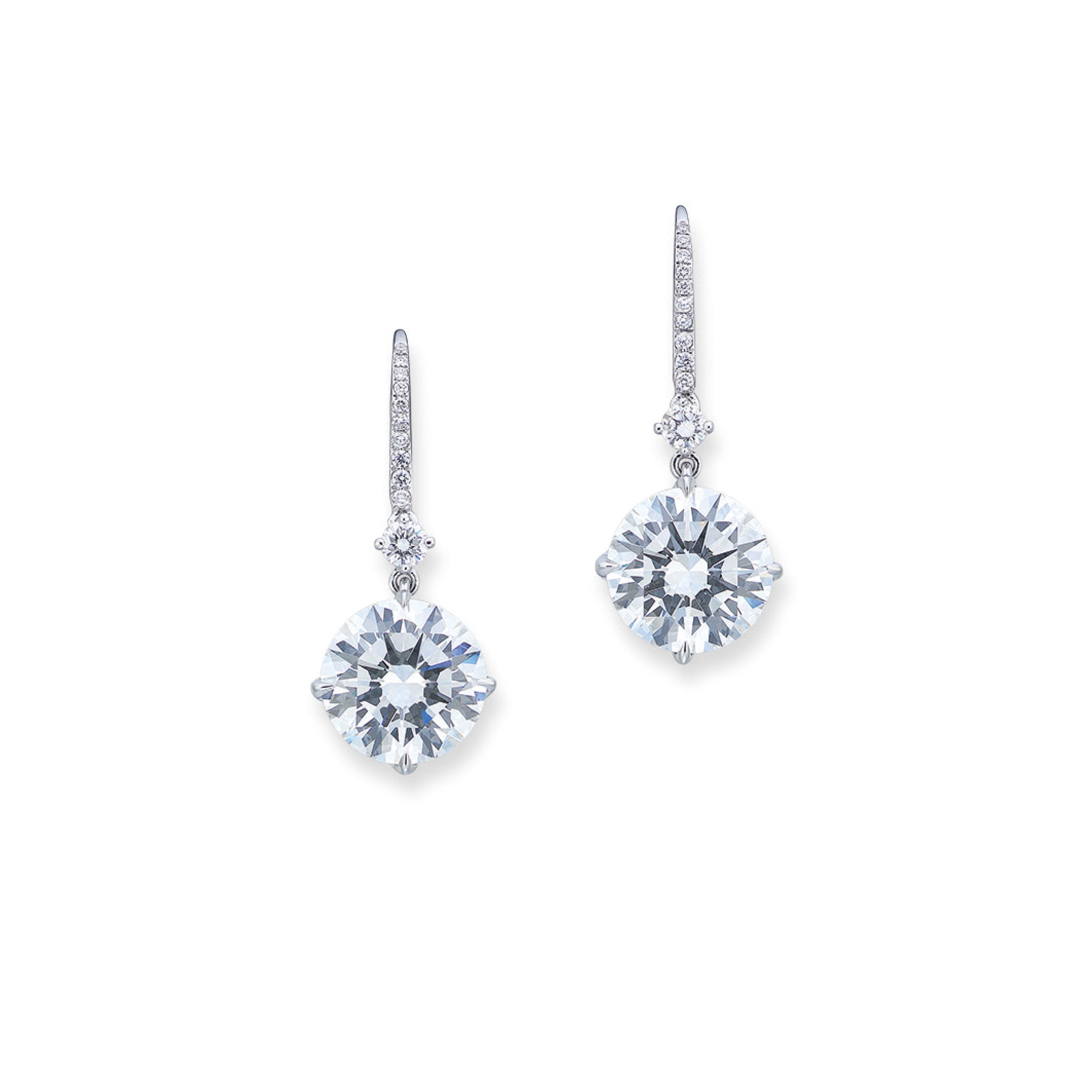 IMPORTANT DIAMOND EARRINGS