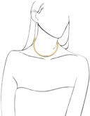 GOLD AND DIAMOND CHOKER