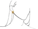 GOLD EARRINGS, DAVID WEBB