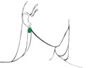 EMERALD AND DIAMOND EARRINGS