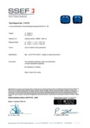 SAPPHIRE AND DIAMOND EARRINGS