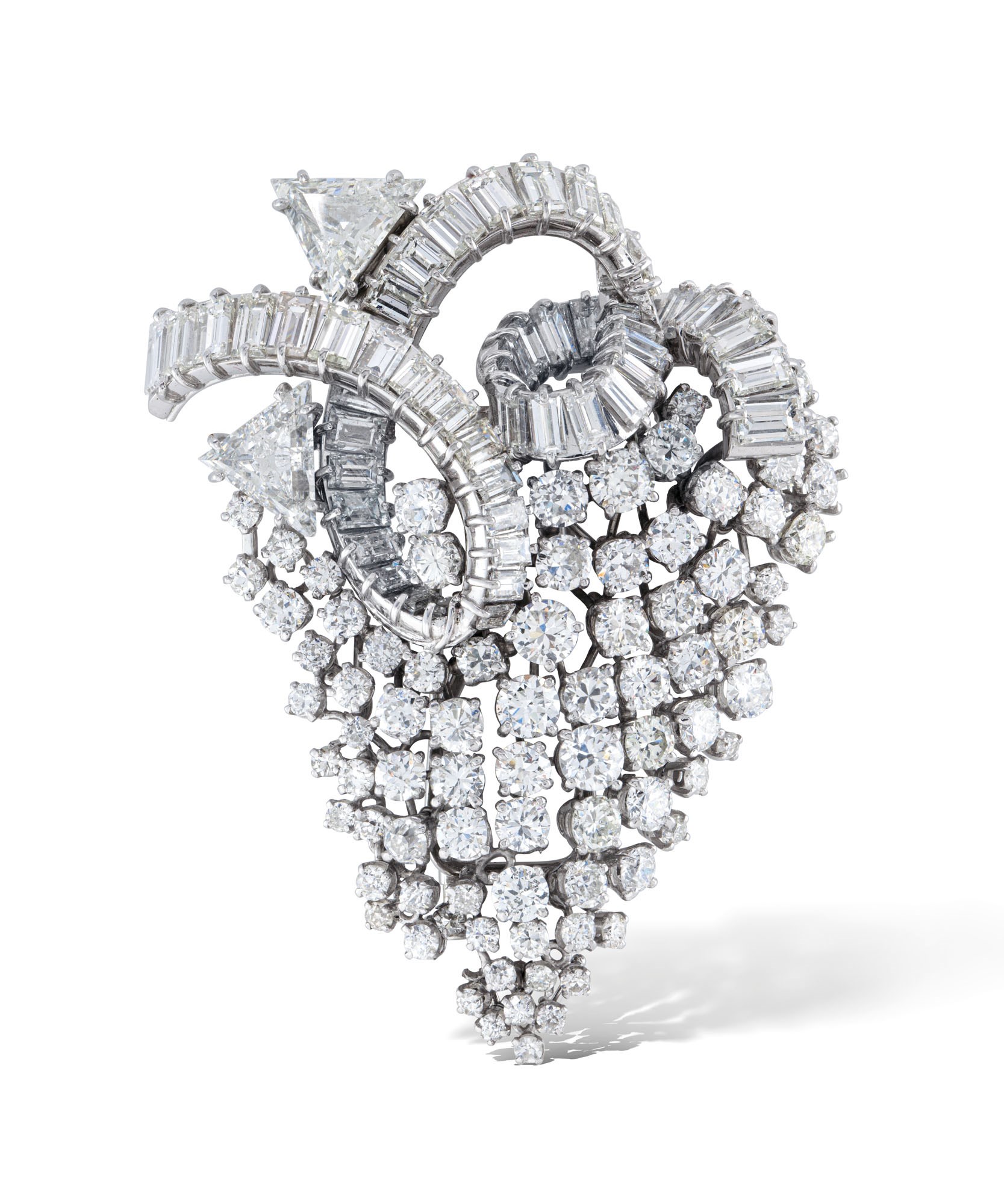 DIAMOND BROOCH, DAVID WEBB