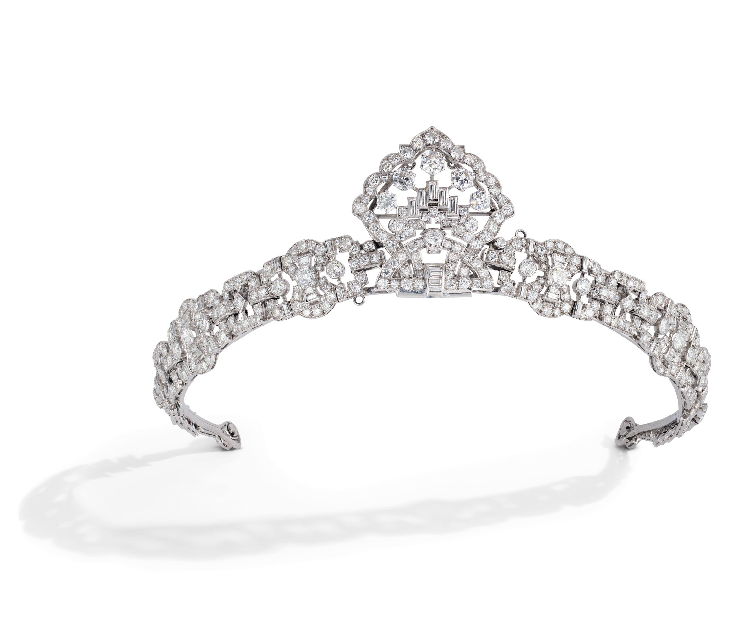 ART DECO DIAMOND TIARA