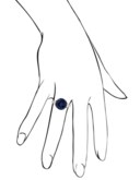 SAPPHIRE AND DIAMOND RING