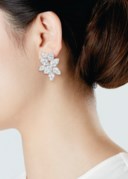 DIAMOND CLUSTER EARRINGS