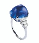 SAPPHIRE AND DIAMOND RING